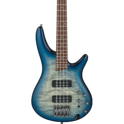 Ibanez SR400EQM SCB Stained Cosmic Blue Starburst Basso Elettrico
