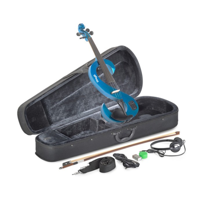 Stagg EVN 4/4 MBL Violino Elettrico Blu