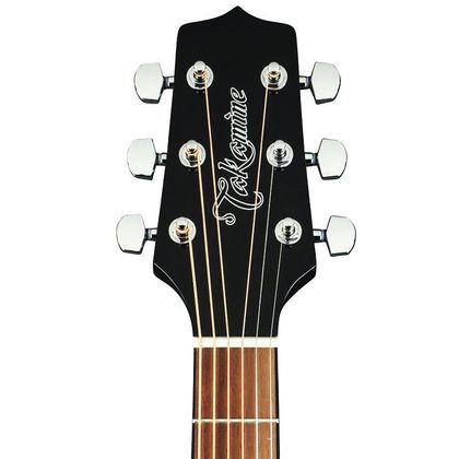 TAKAMINE GF30CE BLK Chitarra acustica elettrificata nera