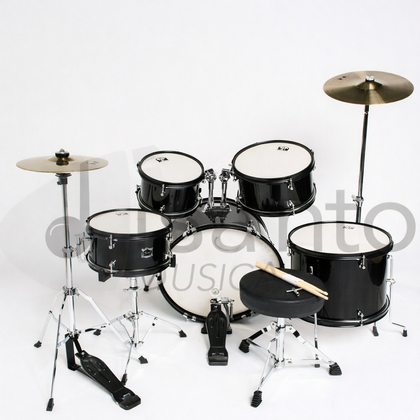 Batteria Acustica Completa - Junior Series 5 pezzi Black