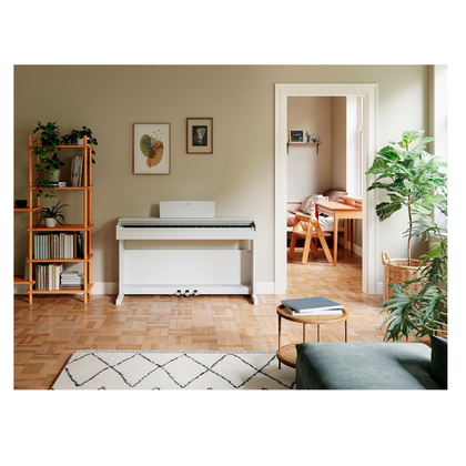 YAMAHA YDP145 Arius White Pianoforte digitale bianco