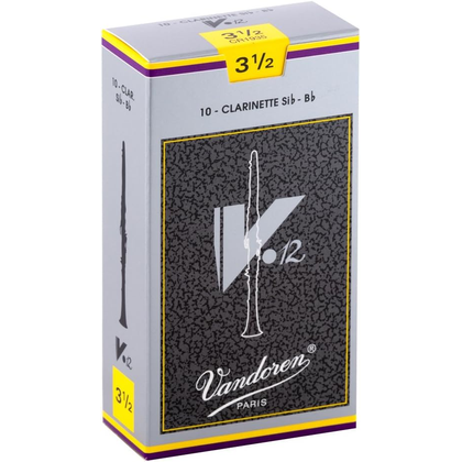 Vandoren Ance clarinetto Sib V.12 N.3 1/2 (confezione da 10)