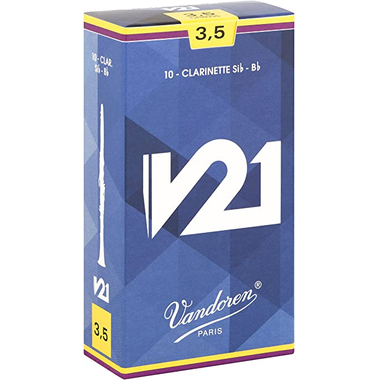 Vandoren Ance Clarinetto Sib V21 N. 3.5 (Confezione da 10)