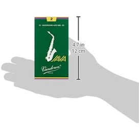 Vandoren Ance Sax Alto Java Green N.2 (Confezione da 10)