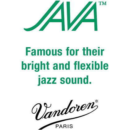 Vandoren Ance Sax Alto Java Green N. 3 (Confezione da 10)