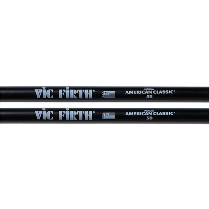 VIC FIRTH 5B Bacchette Black American Classic