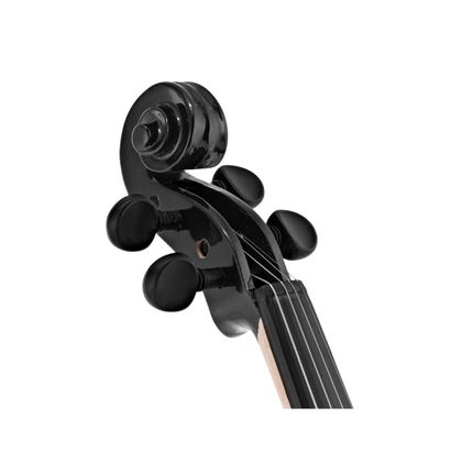 Stagg EVN 4/4 MBK Violino Elettrico Nero Metallizzato