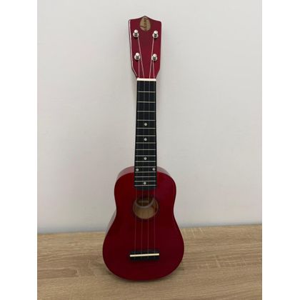 DAM UK229RD Ukulele Soprano Red con borsa