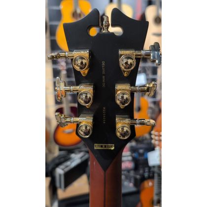 B-STOCK D'angelico Deluxe Mini DC Satin Brown Burst Chitarra Semiacustica