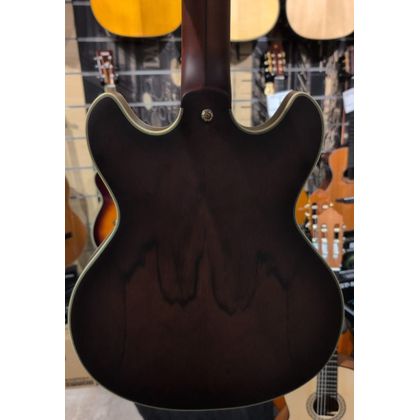 B-STOCK D'angelico Deluxe Mini DC Satin Brown Burst Chitarra Semiacustica