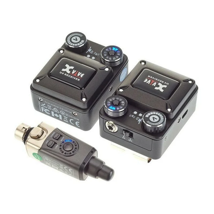Xvive U4R2 Sistema In Ear Monitor Wireless digitale con 2 ricevitori