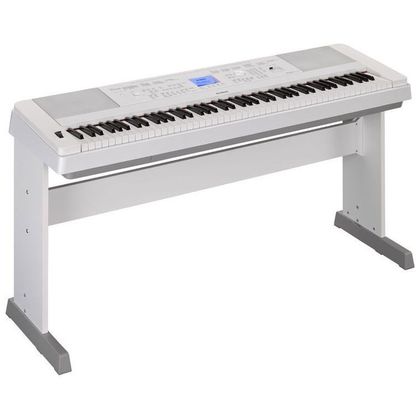 YAMAHA DGX660 White Pianoforte digitale bianco 88 tasti pesati con stand