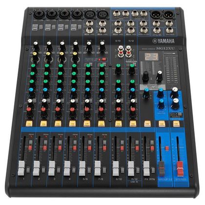 YAMAHA MG12XU mixer 12 canali usb con effetti