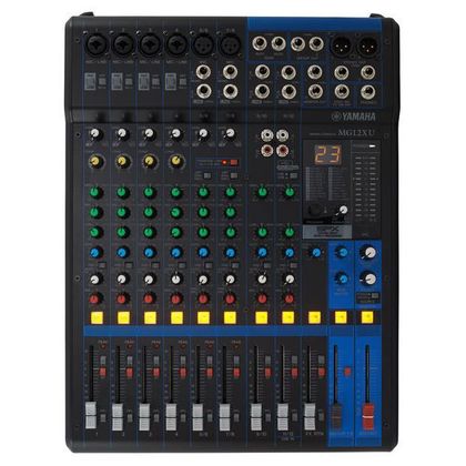 YAMAHA MG12XU mixer 12 canali usb con effetti