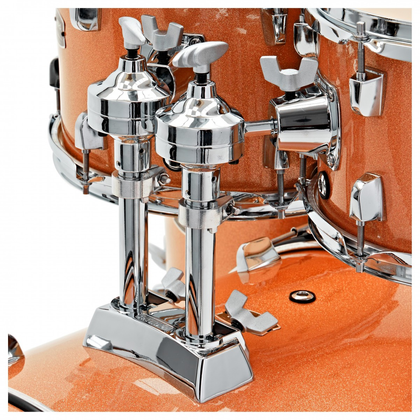 YAMAHA Rydeen Studio 20" Orange Glitter con Set piatti Paiste 101