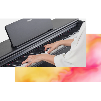 Yamaha YDP105WH Arius White Pianoforte digitale Bianco