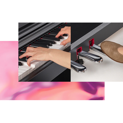 Yamaha YDP105WH Arius White Pianoforte digitale Bianco