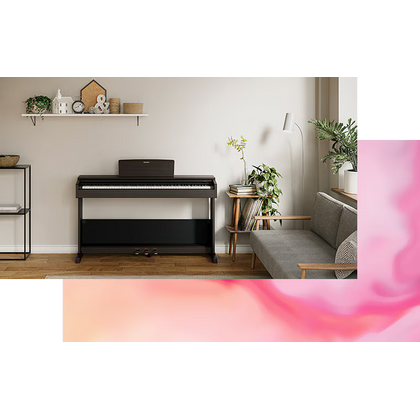 Yamaha YDP105WH Arius White Pianoforte digitale Bianco