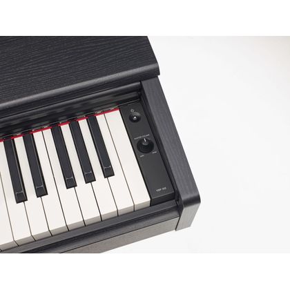 Yamaha YDP105B Arius Black Pianoforte digitale nero + copritastiera e Cuffia Yamaha Omaggio 