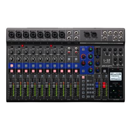 ZOOM LiveTrack L-12 Mixer Digitale 12 Canali con Registratore 