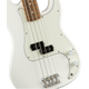 Fender Player Precision Bass PF Polar White Basso elettrico bianco