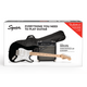 Fender Squier Sonic Stratocaster Pack MN Black Pack completo chitarra elettrica