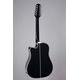 Takamine GD38CE BLK Chitarra Acustica 12 Corde Elettrificata Nera