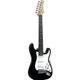 Eko S100 Black Chitarra elettrica nera per bambini 3/4