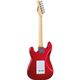 Eko S100 Chrome Red Chitarra elettrica rossa per bambini 3/4