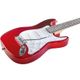 Eko S100 Chrome Red Chitarra elettrica rossa per bambini 3/4