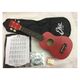 Eko Uku Primo Ukulele Soprano red + custodia + corde + accordatore + prontuario