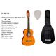 Chitarra classica 3/4 Dam CG821/N   naturale + custodia Rockbag + plettro