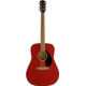 Fender FSR CD60 V3 Cherry Chitarra Acustica Rossa