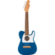 Fender Fullerton Tele Lake Placid Blue Ukulele concerto Telecaster elettrificato