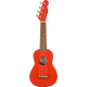 Fender FSR Venice Ukulele Soprano Fiesta Red