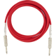 Fender Original Series Instrument Cable Fiesta Red Cavo 3mt per Strumenti