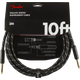 Fender Deluxe Instrument Cable Black Tweed Cavo per strumenti Jack - Jack 3 mt