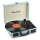 AUDIZIO RP116BL Record Player Briefcase with BT In/Out Giradischi