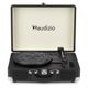 AUDIZIO RP116BK Record Player Briefcase with BT In/Out Giradischi