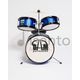 Batteria Acustica Junior 3 pezzi per bambini - Blu