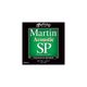 Martin MSP4000 Phosphor Bronze 92/8 Muta di corde per chitarra acustica Extra Light 010-047