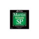 Martin MSP4000 Phosphor Bronze 92/8 Muta di corde per chitarra acustica Extra Light 010-047