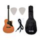 EKO RANGER CW EQ Natural Chitarra acustica elettrificata + custodia + plettri e cavo omaggio