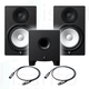 Coppia YAMAHA HS8 + Sub HS8S + Cavi