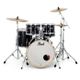 Pearl Export EXX725FBR Jet Black Batteria acustica completa nera