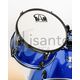 Batteria Acustica Cassa 22" Completa 5 pezzi Blu