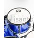 Batteria Acustica Cassa 22" Completa 5 pezzi Blu