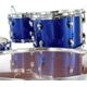 Pearl Export EXX725FBR High Voltage Blue Batteria acustica completa blu