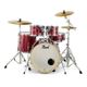 Pearl Export EXX725FBR Red Wine batteria acustica completa rossa