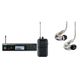 Sistema in ear monitor wireless SHURE PSM300 + cuffie SE215